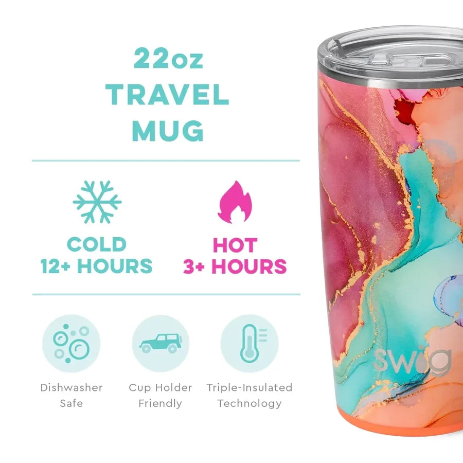 Dreamsicle 22 oz. Travel Mug