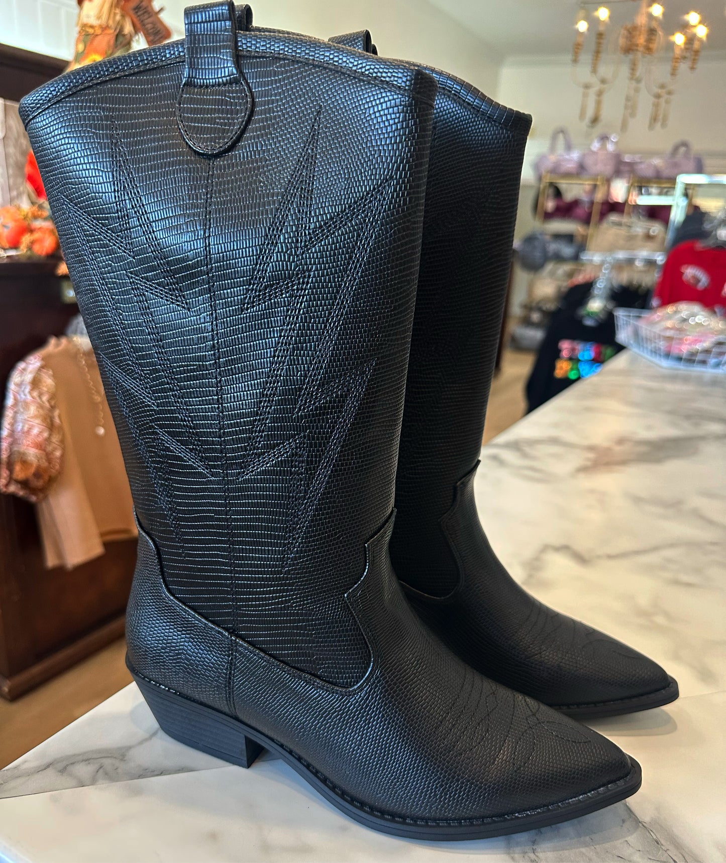 Josea Lizard Boots