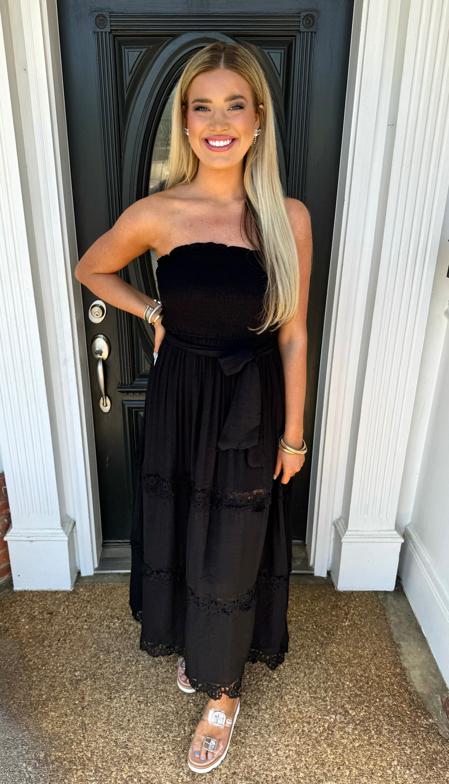 Black Lace Maxi