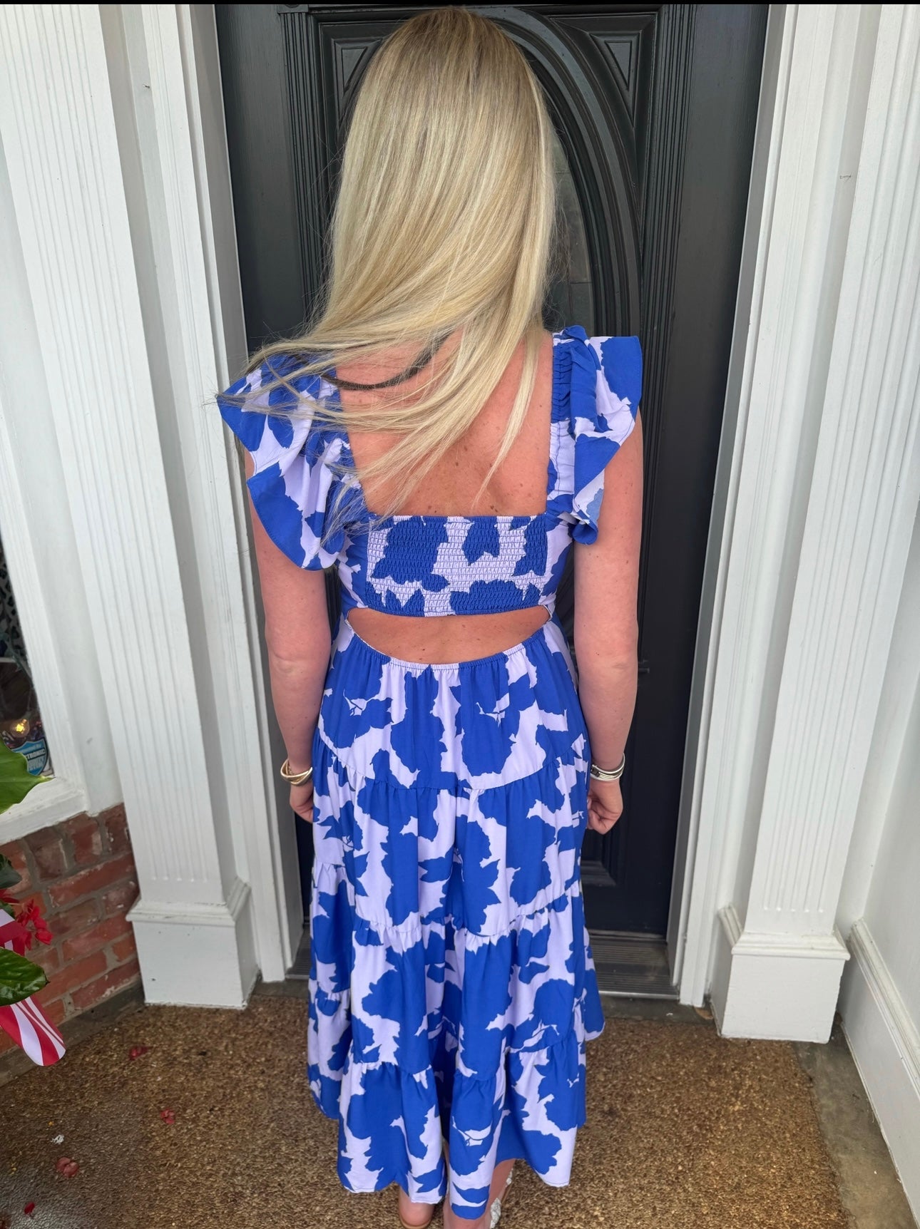 Cut Out Back Maxi Dress