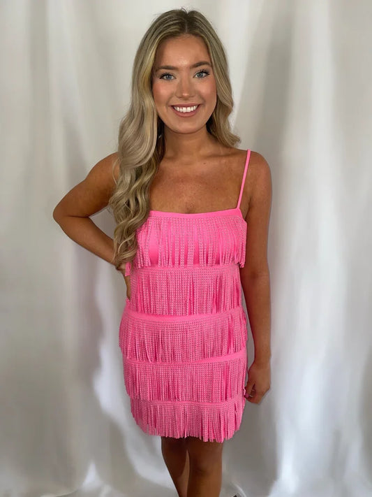 Lucy Fringe Dress