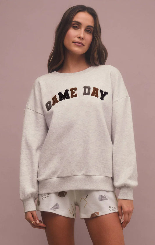 Oversized Game Day Sweatshirt