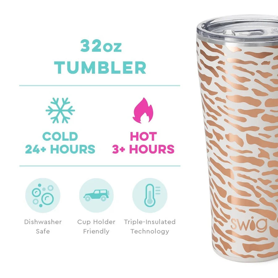 Glamazon Rose Tumbler (32 oz)