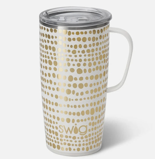 Glamazon Gold Tavel Mug (22 oz)