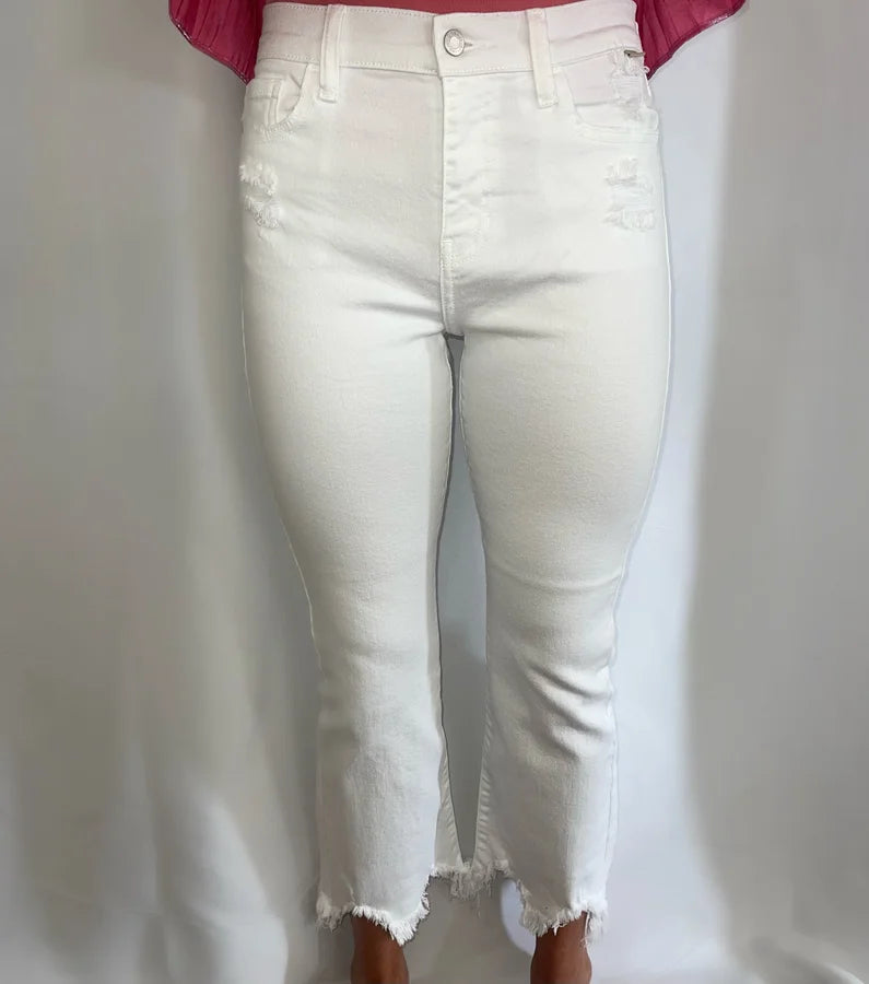 Cropped Flare Jeans